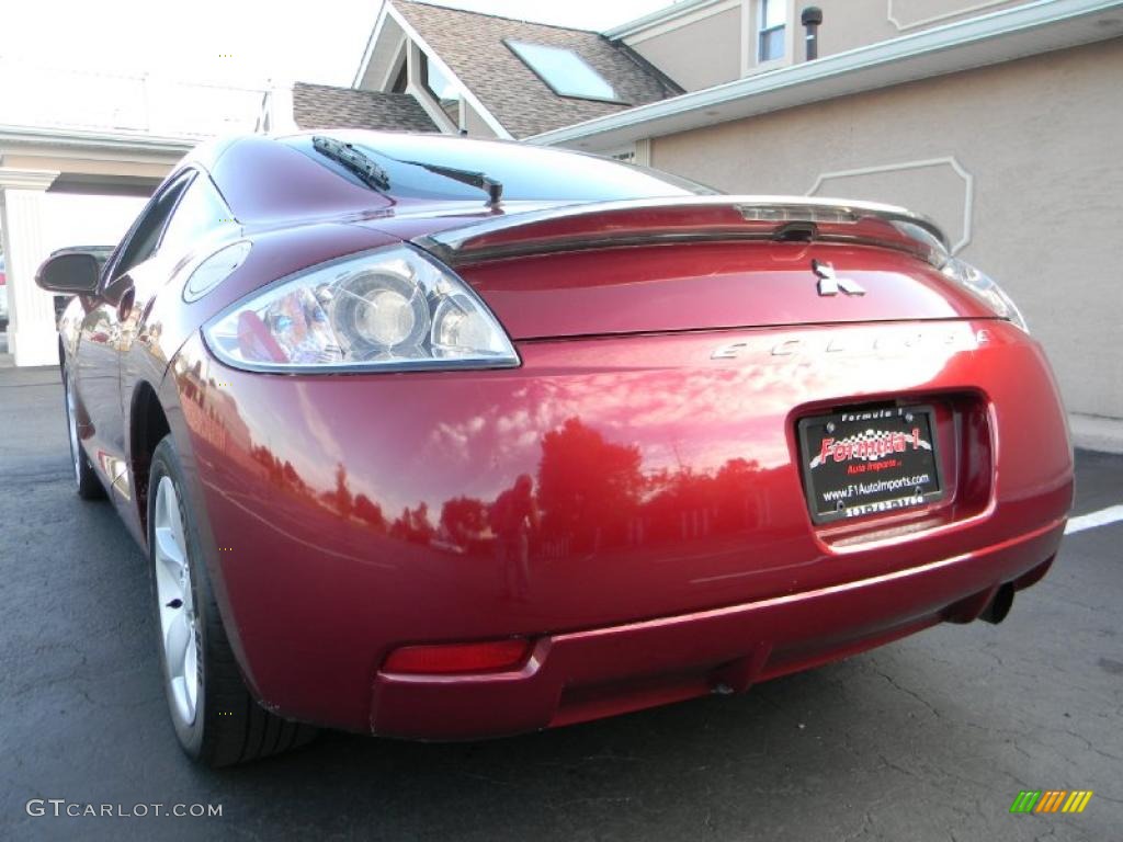 2006 Eclipse GS Coupe - Ultra Red Pearl / Dark Charcoal photo #14