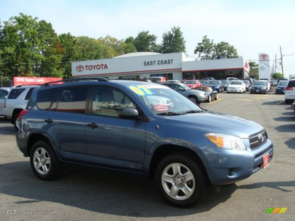 2007 RAV4 4WD - Pacific Blue Metallic / Ash Gray photo #1