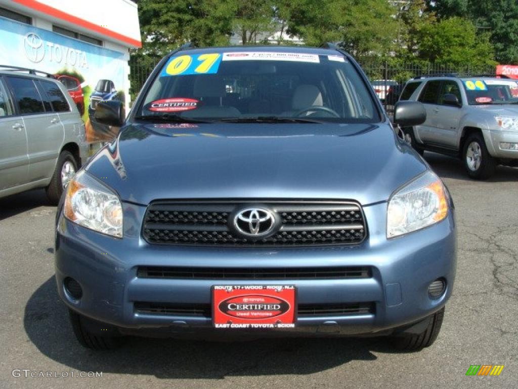 2007 RAV4 4WD - Pacific Blue Metallic / Ash Gray photo #2