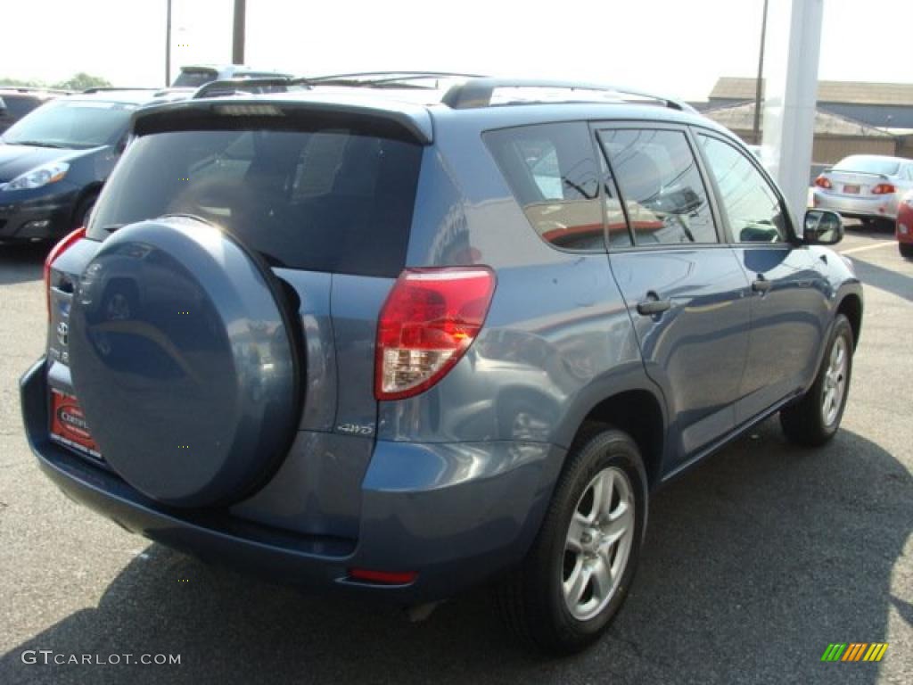 2007 RAV4 4WD - Pacific Blue Metallic / Ash Gray photo #4