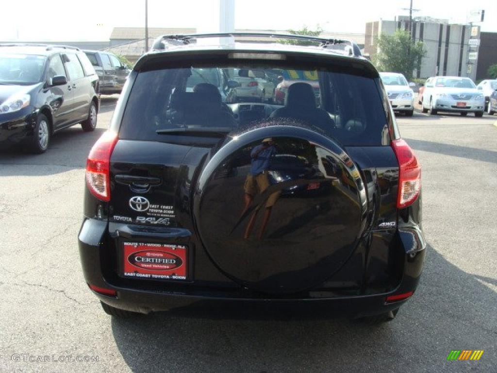 2007 RAV4 Limited 4WD - Black / Ash Gray photo #5