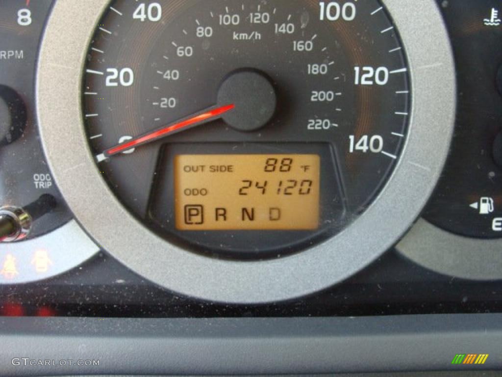 2007 RAV4 Limited 4WD - Black / Ash Gray photo #10