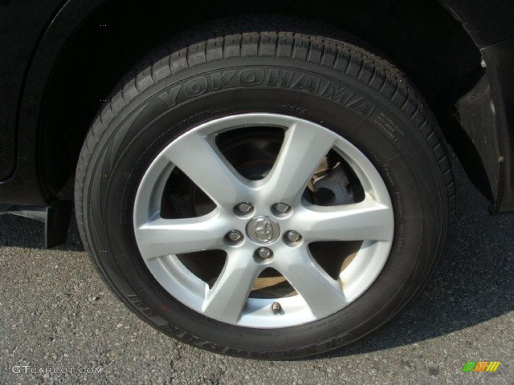 2007 RAV4 Limited 4WD - Black / Ash Gray photo #14