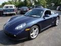 2010 Dark Blue Metallic Porsche Cayman   photo #2