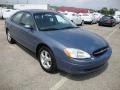 2000 Graphite Blue Metallic Ford Taurus SES  photo #4