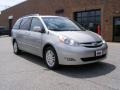 2008 Silver Shadow Pearl Toyota Sienna XLE  photo #1