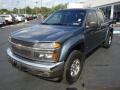 2007 Blue Granite Metallic Chevrolet Colorado LT Crew Cab 4x4  photo #7