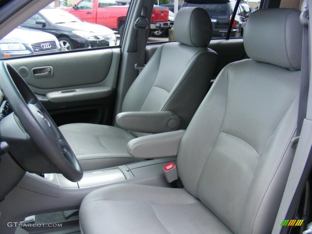 2005 Highlander V6 - Black / Gray photo #9