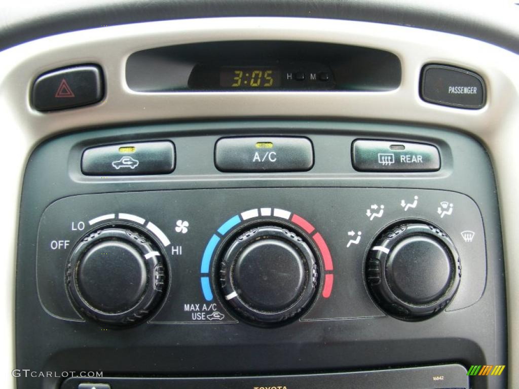 2005 Highlander V6 - Black / Gray photo #22