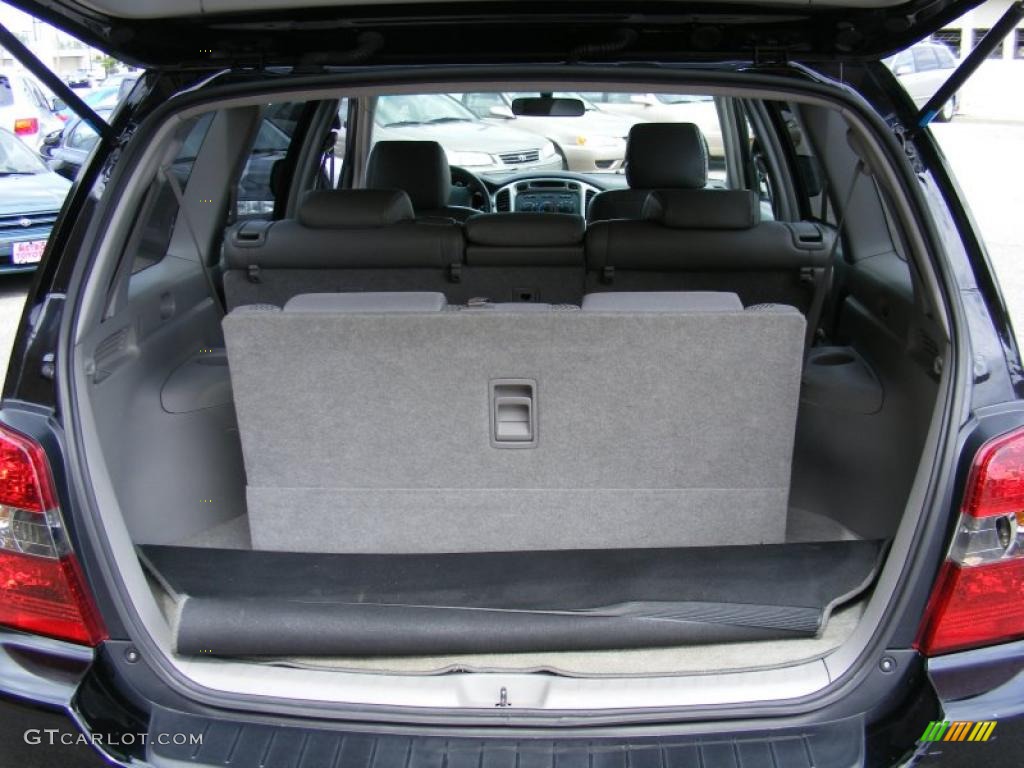 2005 Highlander V6 - Black / Gray photo #27