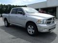 2011 Bright Silver Metallic Dodge Ram 1500 Big Horn Crew Cab  photo #2