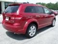 2010 Inferno Red Crystal Pearl Coat Dodge Journey R/T  photo #8