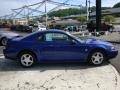 2004 Sonic Blue Metallic Ford Mustang V6 Coupe  photo #5