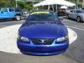 2004 Sonic Blue Metallic Ford Mustang V6 Coupe  photo #7