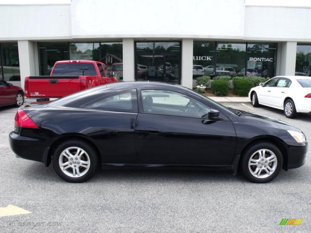 2006 Accord EX Coupe - Nighthawk Black Pearl / Black photo #1
