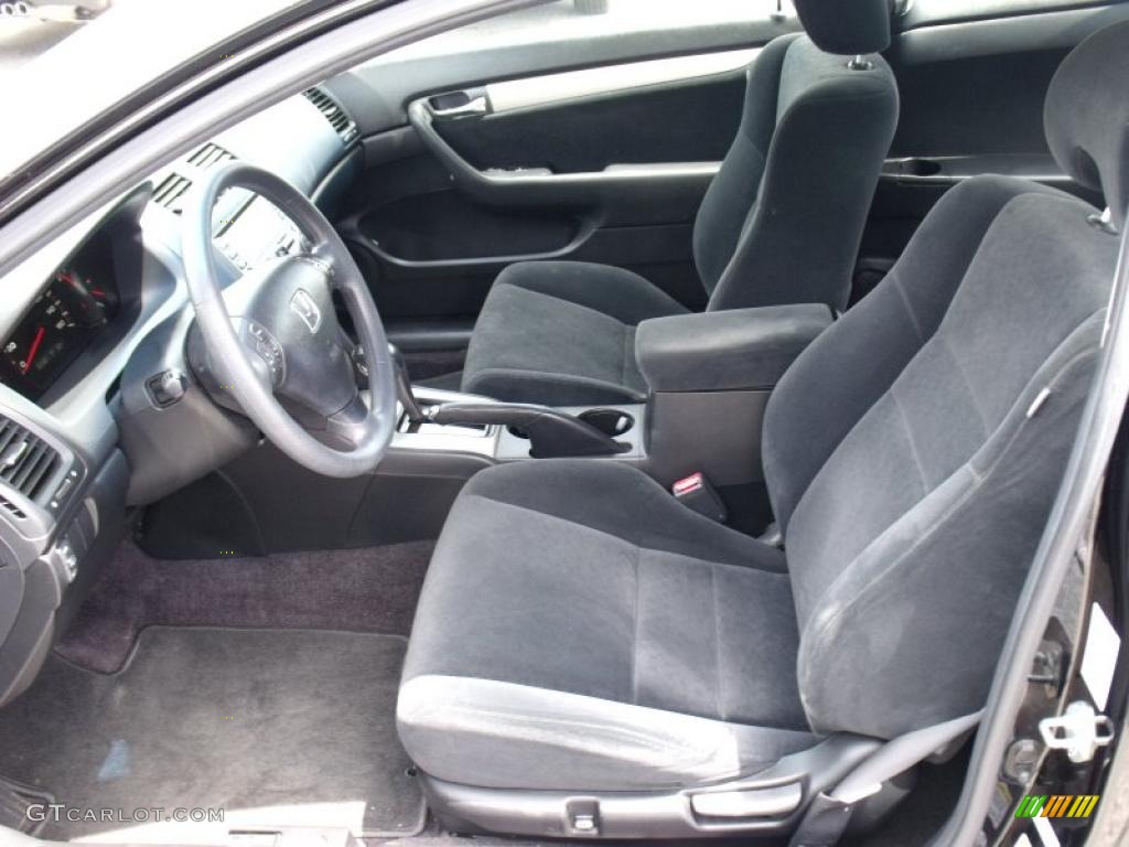 2006 Accord EX Coupe - Nighthawk Black Pearl / Black photo #10