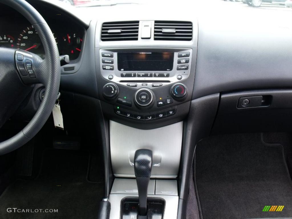 2006 Accord EX Coupe - Nighthawk Black Pearl / Black photo #14