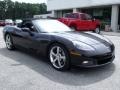 2009 Black Chevrolet Corvette Convertible  photo #2