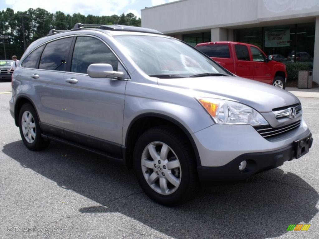 2008 CR-V EX-L - Whistler Silver Metallic / Gray photo #2