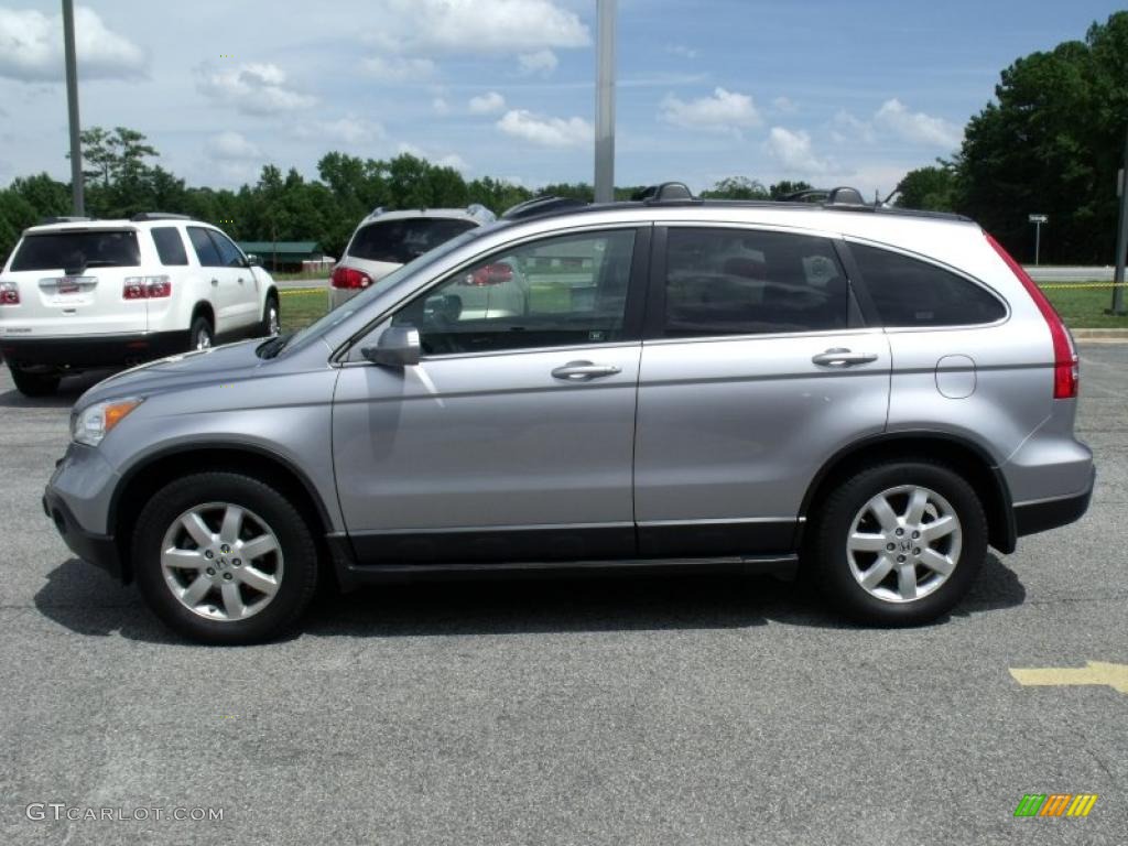 2008 CR-V EX-L - Whistler Silver Metallic / Gray photo #5