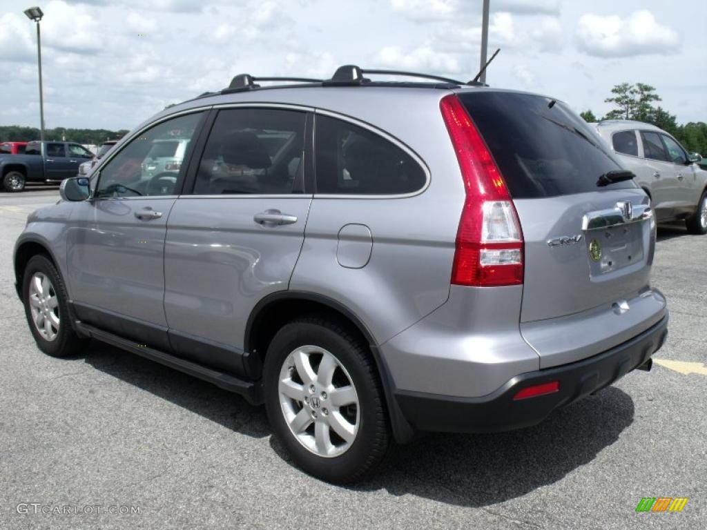 2008 CR-V EX-L - Whistler Silver Metallic / Gray photo #6