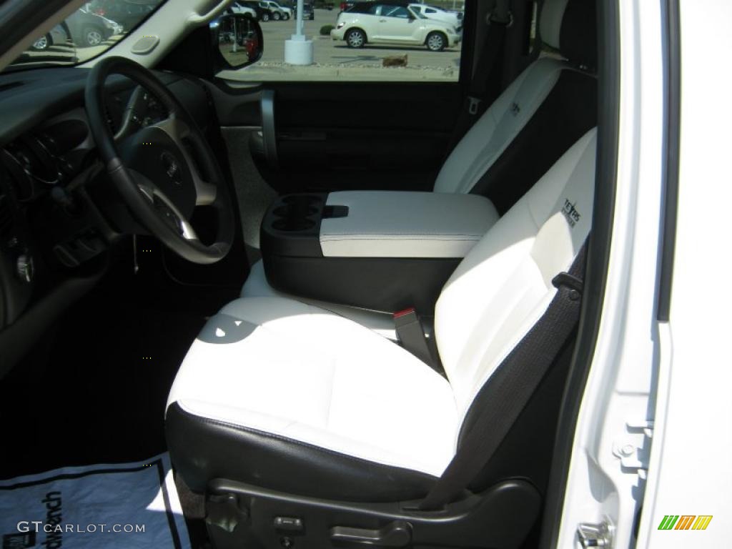2009 Sierra 1500 SLE Texas Edition Crew Cab - Summit White / Texas Edition Black/White photo #13
