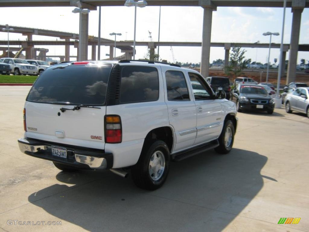 2004 Yukon SLE - Summit White / Pewter/Dark Pewter photo #5