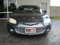 2002 Steel Blue Pearl Chrysler Sebring Limited Convertible  photo #3