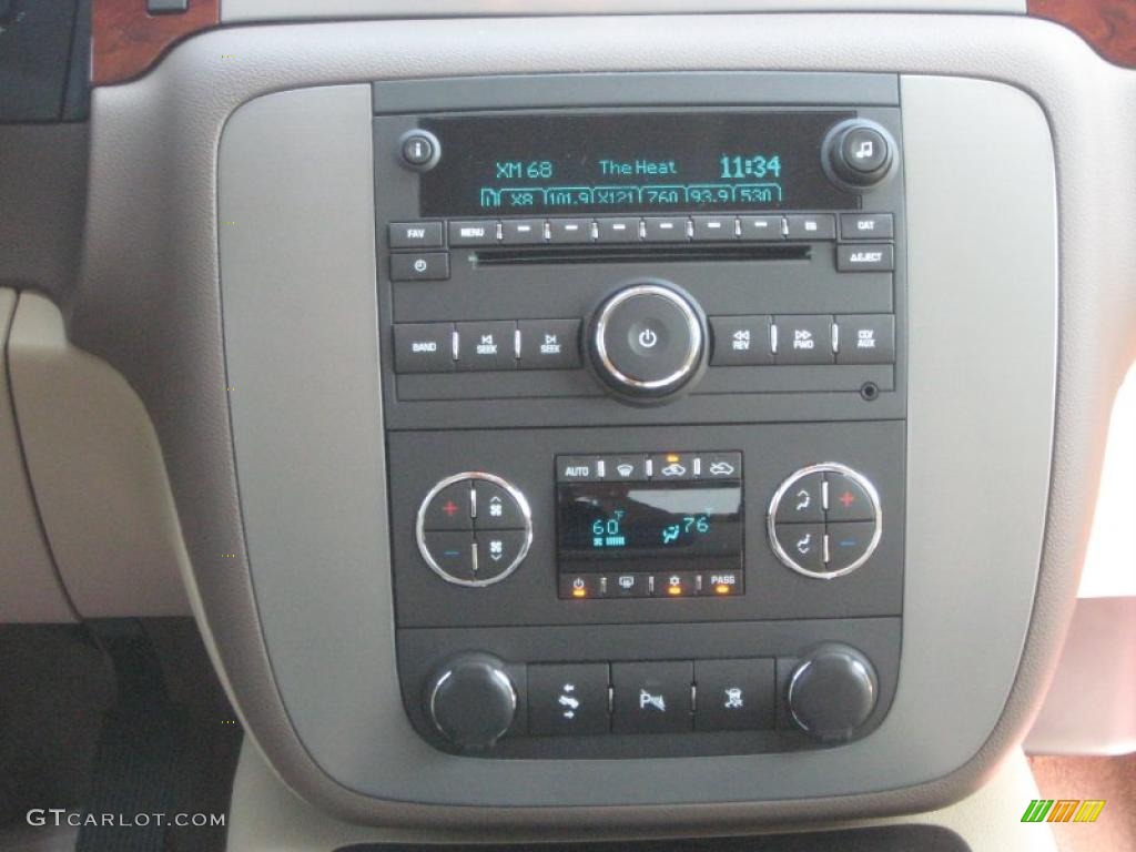 2010 Sierra 1500 SLT Crew Cab 4x4 - Carbon Black Metallic / Cocoa/Light Cashmere photo #10