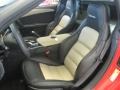 Ebony Black/Cashmere 2011 Chevrolet Corvette Z06 Interior Color