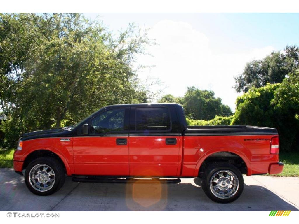 2004 F150 FX4 SuperCrew 4x4 - Black / Black photo #4