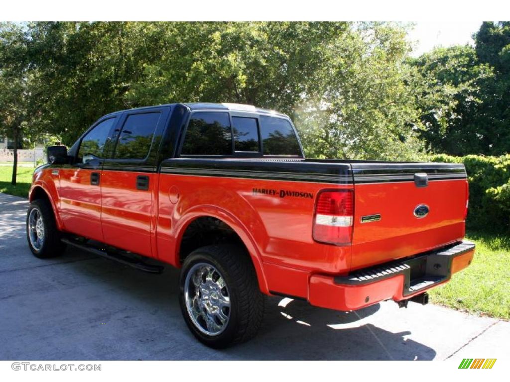 2004 F150 FX4 SuperCrew 4x4 - Black / Black photo #6