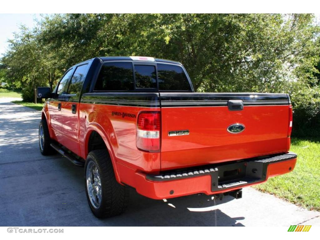 2004 F150 FX4 SuperCrew 4x4 - Black / Black photo #7