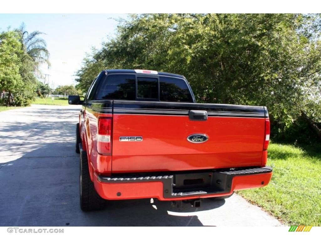 2004 F150 FX4 SuperCrew 4x4 - Black / Black photo #8