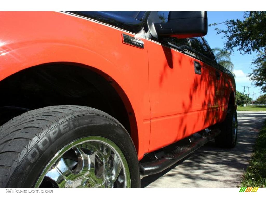 2004 F150 FX4 SuperCrew 4x4 - Black / Black photo #22
