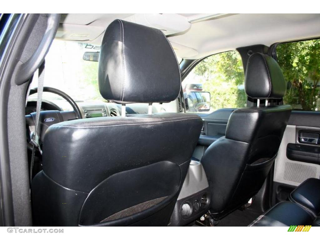 2004 F150 FX4 SuperCrew 4x4 - Black / Black photo #51