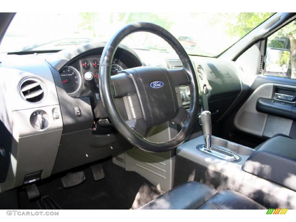 2004 F150 FX4 SuperCrew 4x4 - Black / Black photo #67