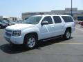 2011 Summit White Chevrolet Suburban LT 4x4  photo #1