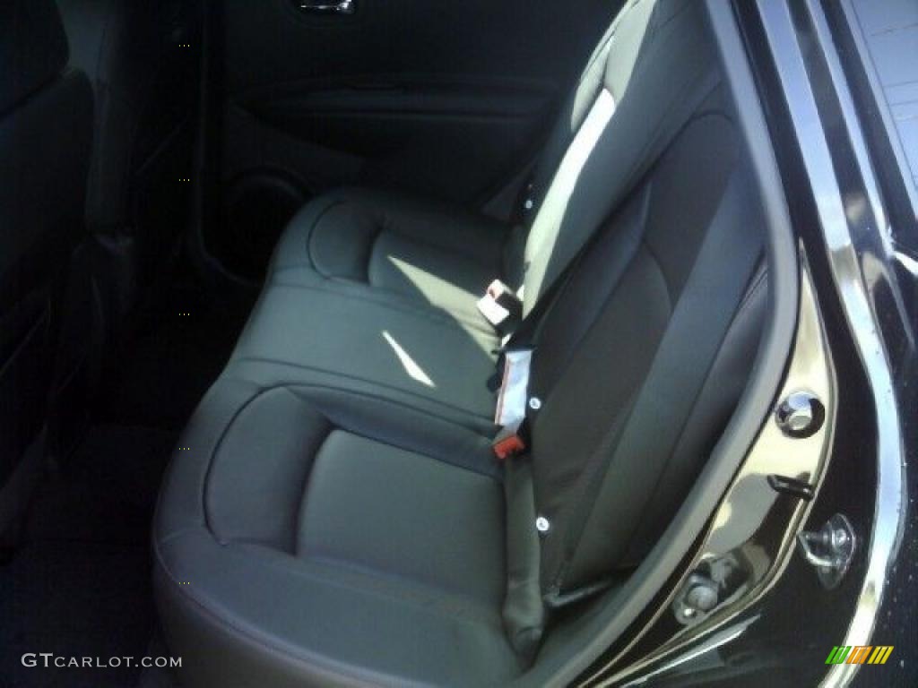 2010 Rogue SL AWD - Wicked Black / Black photo #8