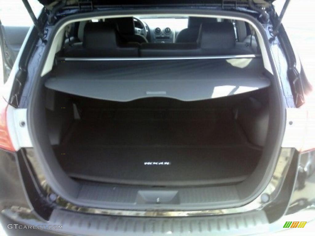 2010 Rogue SL AWD - Wicked Black / Black photo #9