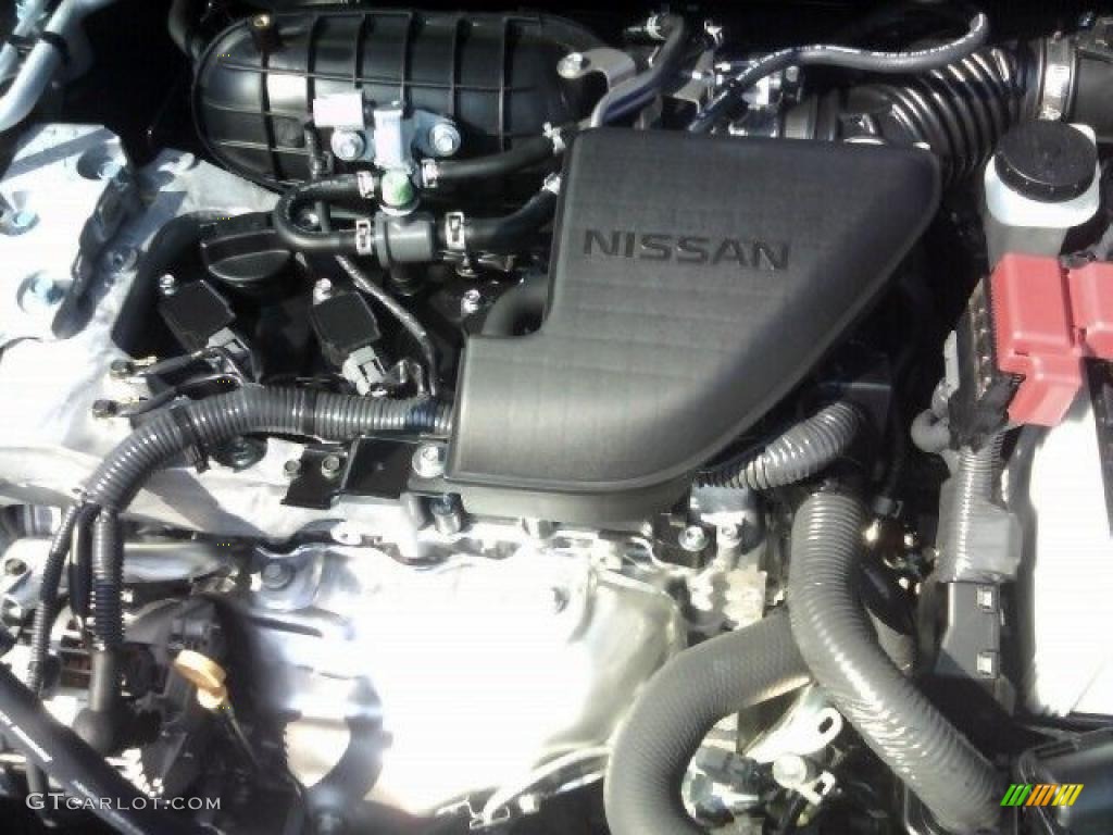 2010 Rogue SL AWD - Wicked Black / Black photo #10