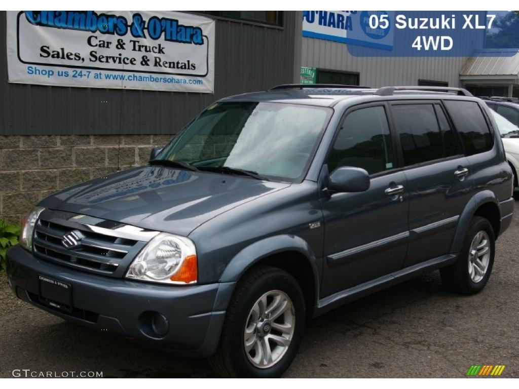 2005 XL7 LX 4WD - Azure Gray Metallic / Gray photo #1