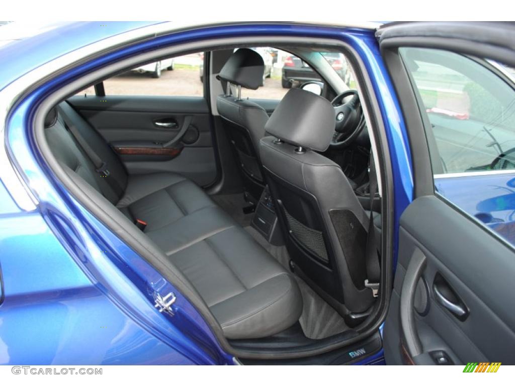 2007 3 Series 335i Sedan - Montego Blue Metallic / Black photo #10