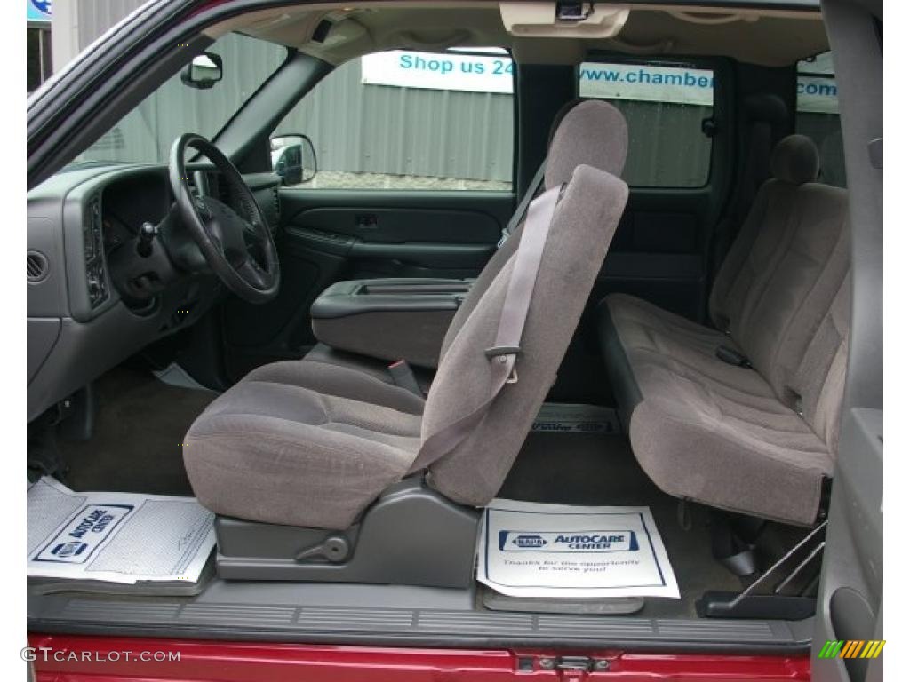 2005 Silverado 1500 Z71 Extended Cab 4x4 - Sport Red Metallic / Medium Gray photo #5