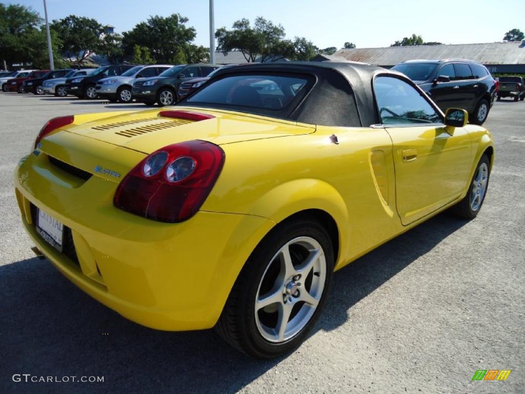 yellow toyota mr2 roadster #7