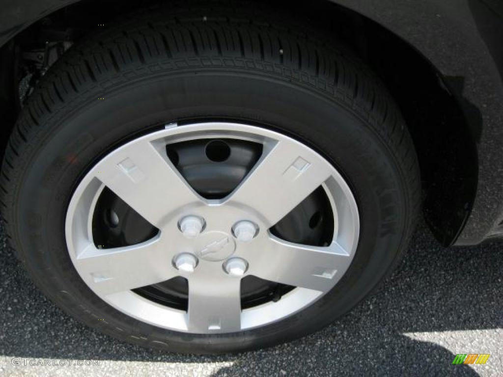 2010 Aveo LT Sedan - Black Granite / Charcoal photo #10