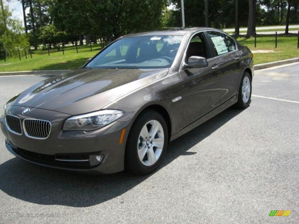 2011 5 Series 528i Sedan - Mojave Brown Metallic / Cinnamon Brown photo #4