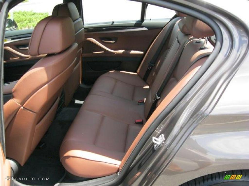 2011 5 Series 528i Sedan - Mojave Brown Metallic / Cinnamon Brown photo #6