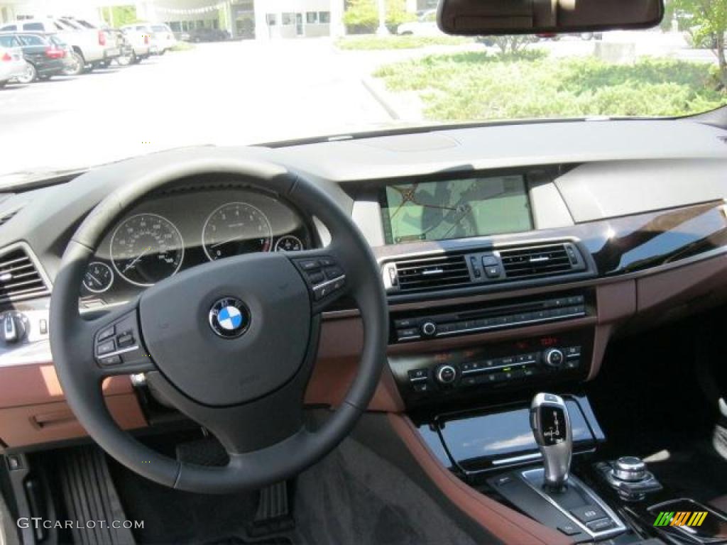 2011 5 Series 528i Sedan - Mojave Brown Metallic / Cinnamon Brown photo #7