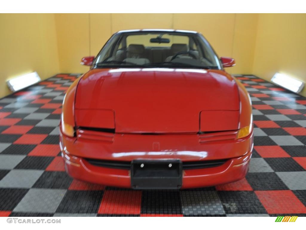 1993 S Series SC2 Coupe - Medium Red / Gray photo #2